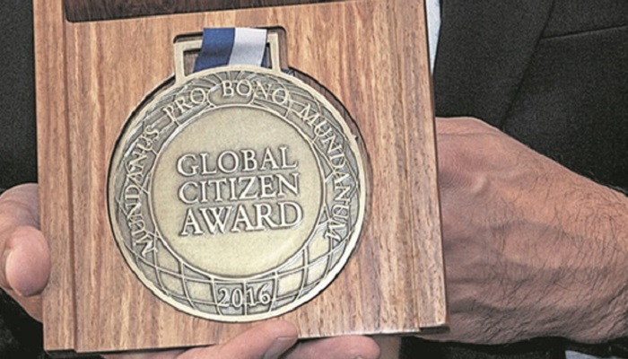 Открыт прием заявок на премию Global Citizen Award® 2018 Открыт прием заявок на премию Global Citizen Award® 2018